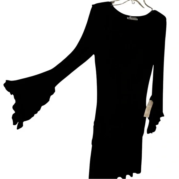 Rinascimento Linea X-Generation Witchy Goth Waist Flared Arm Dress Stevie Nichs - Picture 7 of 16